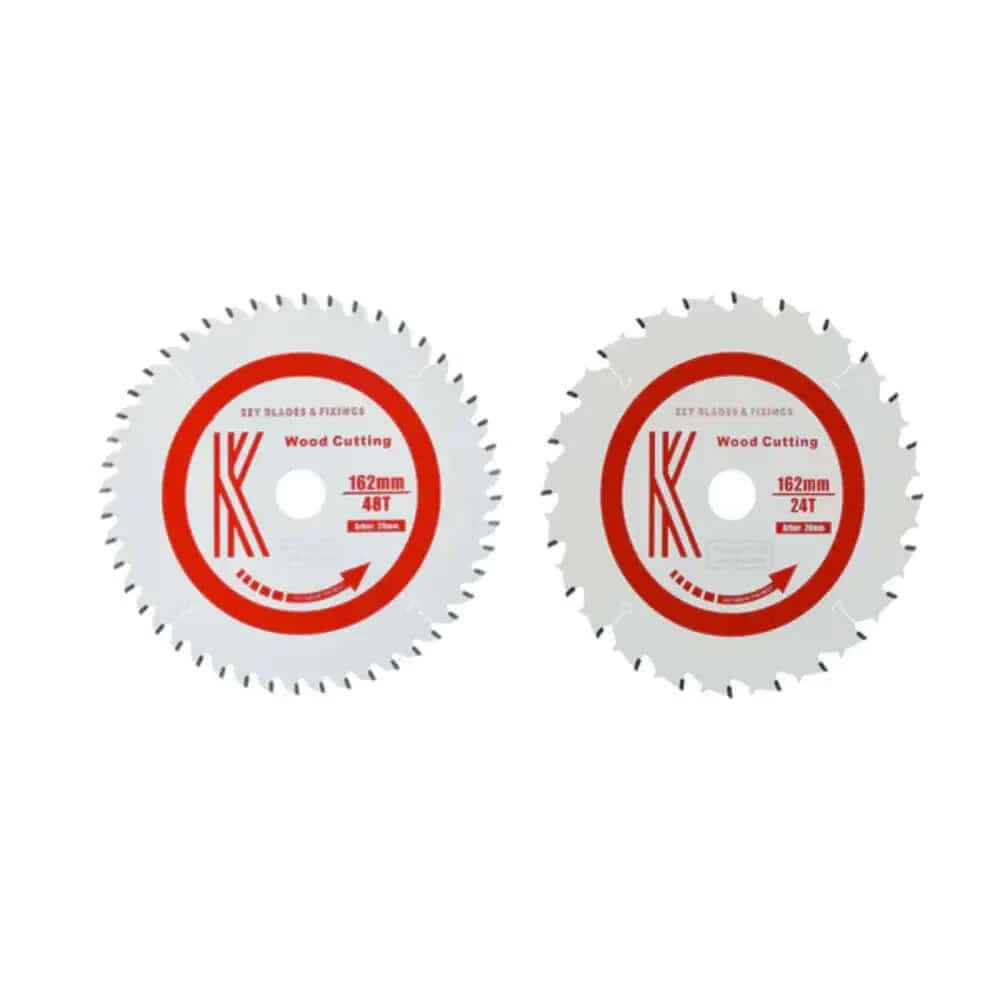 Paquete doble Mafell de 162 mm (24 y 48 dientes ATB de 1,8 mm) - 3311