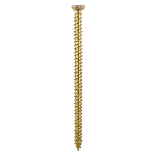 Tornillos para hormigón TimCo - Hormigón TX - Plano avellanado AMARILLO (100 PCS)