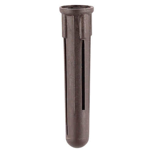 TimCo Brown 7mm Plastic Wall Plugs (100Pcs) PLUG 1