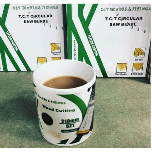 Key Blades and Fixings 'FAN' Mug - KM1