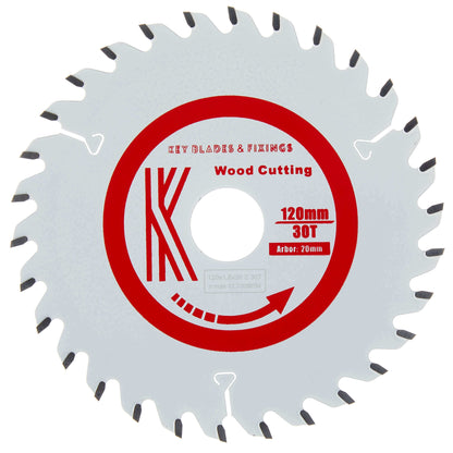 120mm circular saw blade by key blades and fixings