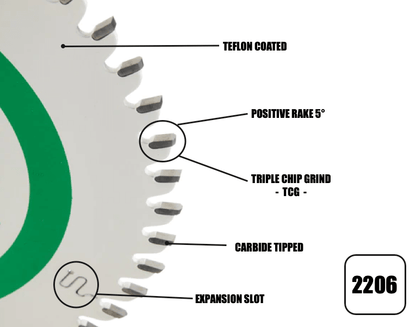 Pilarka gąsienicowa TCG 160 mm x 20 mm x 2,2 mm, 48 zębów (twarda powierzchnia), 5 szt. Oferta 2206DEAL