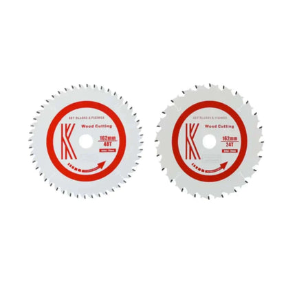 Paquete doble Mafell de 162 mm (24 y 48 dientes ATB de 1,8 mm) - 3311