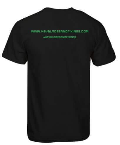 KB T-Shirt -  Shop Key Blades & Fixings | Workwear, Power tools & hand tools online - Key Blades & Fixings Ltd
