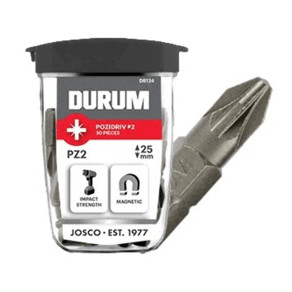 DURUM PZ2 x 25mm bit box 30pcs - DB524