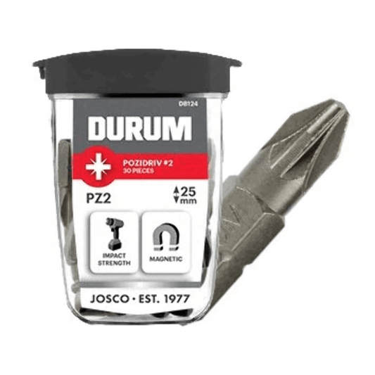 DURUM PZ2 x 25mm bit box 30pcs - DB524